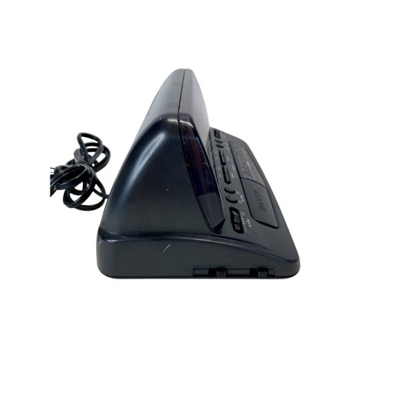 Emerson AM/FM Clock Radio Dual Alarm Snooze Function Black Red Digital Readout - Picture 3 of 10